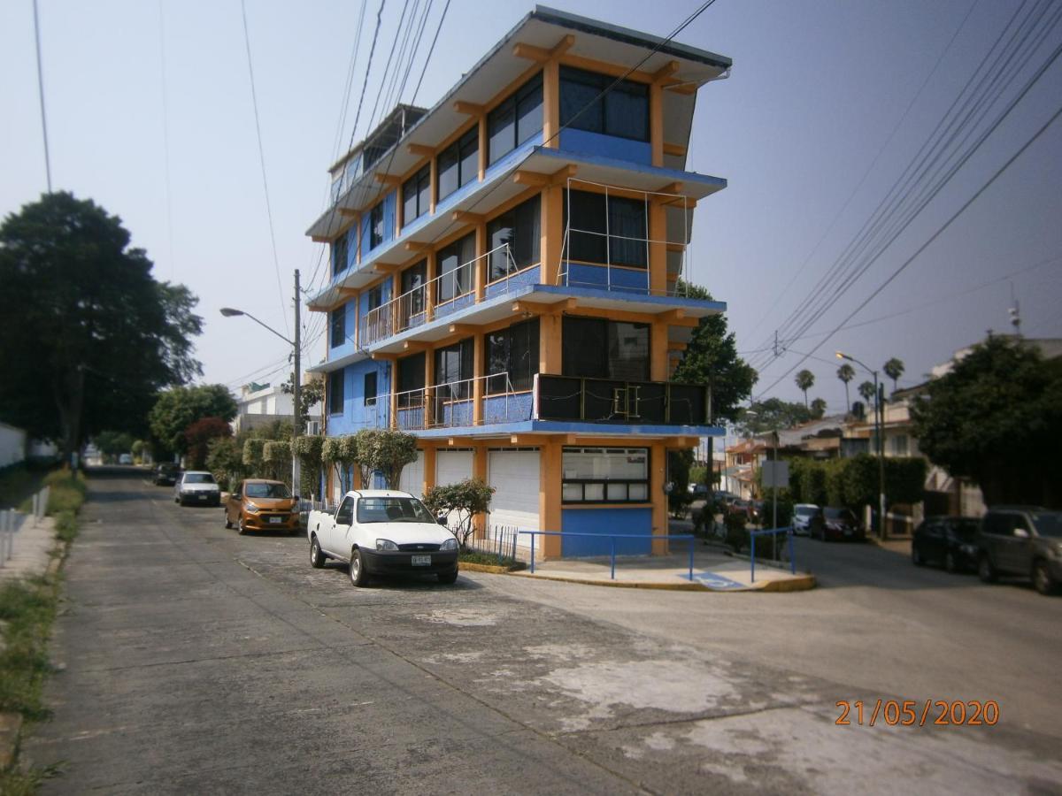 La Casa Azul Hostal Y Pension - Cordoba คาลาปา ภายนอก รูปภาพ
